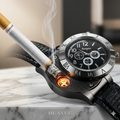 Men's Military USB Lighter Watch